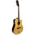 thumbnail image 2 of Oscar Schmidt 12 String Dreadnought Acoustic Electric Guitar - Spalted Maple, 2 of 5