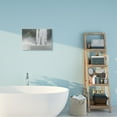 thumbnail image 2 of Stupell Home Décor Waterfall Bath Time Abstract Bathroom Photograph Canvas Wall Art by Milli Villa, 2 of 6