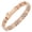 A, variant on Pure Copper Bracelets For Women, Ultra Strength Magnetic Bracelet For Pain Relief With Neodymium Magnets & Sparkling Cubic Zirconia, Adjustable, Infinite Clover Jewelry