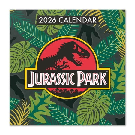 Grupo Erik Jurassic Park 2026 Wall Calendar