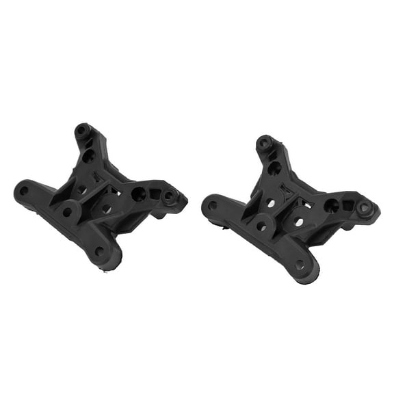 NestledNature 2PCS Front Rear Universal Shock Absorbant Mounts For SCY 16101 16102 16103 1/16 RC Car Black,RC Car Shock Mount Replacement,RC Cars Front Rear Shock Mount