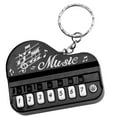 thumbnail image 3 of GAXIRE Llavero de instrumento musical novedoso, mini instrumento musical, llavero con dije de piano, 3 of 6
