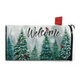 thumbnail image 1 of Youkk Cloth Mailbox Festive Makeover Christmas Deer Pattern Sleeve Standard Size Vivid Print Couch Cover YTYH2309053 1Set, 1 of 6