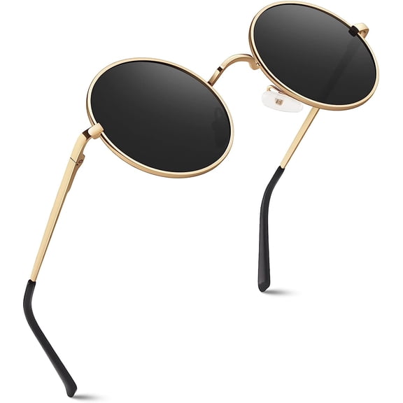 Retro Lennon Round Polarized Sunglasses Men Women UV400 Protection MEZ1