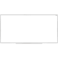 thumbnail image 1 of Pizarra Pintarrón Porcelanizado Universitario Metálico Imantado Alfra 120x450 cm Alfra MetUni120X450, 1 of 2