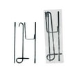 thumbnail image 1 of TIELUTT 30*45cm Garden Pole Courtyard Garden Flagpole Black Metal Flagpole Stand Drying Rack Kitchen Items Kitchen Brush Holder Small Dish Drying Rack Dish Sponge Holder for Kitchen, 1 of 6