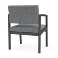 thumbnail image 3 of Pemberly Row Fabric Oversize Guest Chair in Charcoal/Adler Gray Flannel, 3 of 5