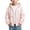 White, variant on Girls Metallic Shiny Jacket Toddler Girls Lightweight Zip Up Hoodie Waterproof Raincoat Spring and Autumn Long Sleeved Jackets