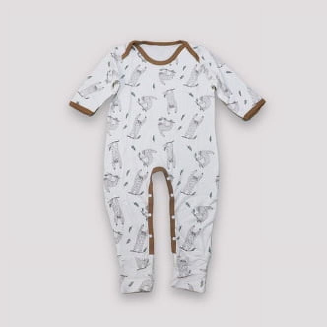 KaWaii Baby Unisex Bamboo & Organic Cotton Bodysuit , 6 Pack for Babies 12-18 Months