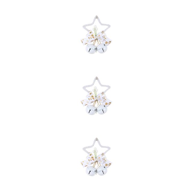 Bearachild Colgante de Navidad Campana de estrella Decoración impermeable Festival temático Atmósferas de vacaciones Decoración de Navidad elegante para Type1 NO1 Bearachild CBP443015