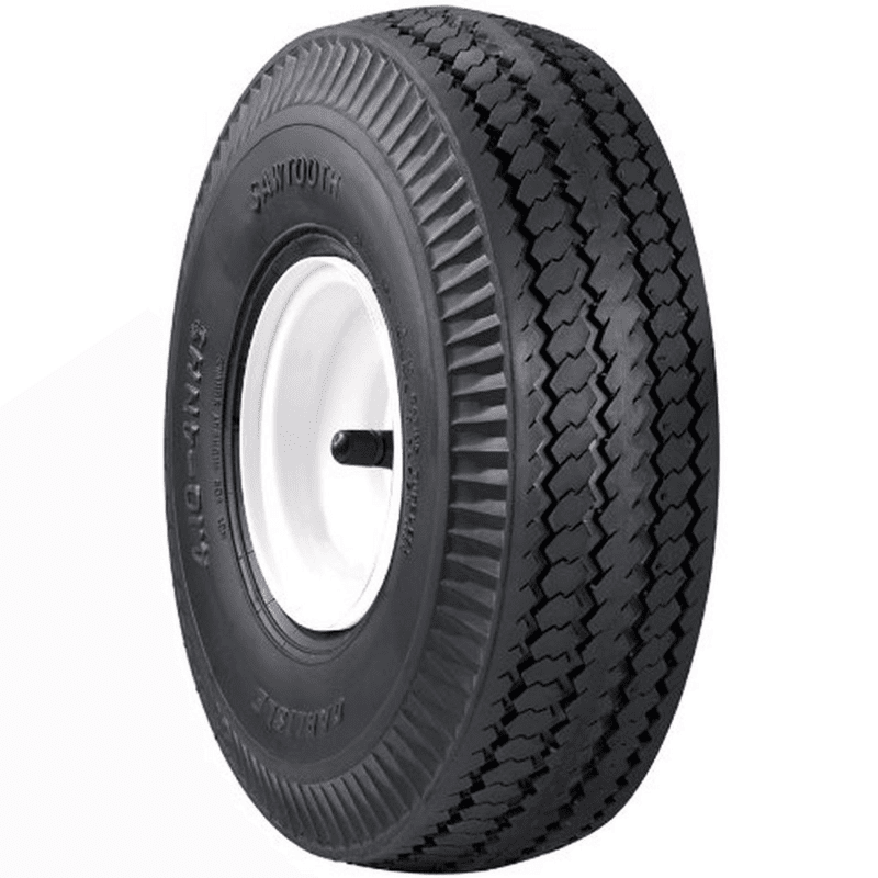 2 CST 4-Ply Sawtooth Tire and Tube 2.80 x 2.50-4, Set of 