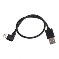 Mini USB B Type 5pin Male Left/Right Angled 90Degree to USB2.0 Male Charging Cord