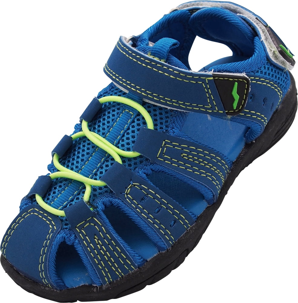 NORTY Toddler Boys Fisherman Sandals Male Shoes Blue Runs 1 Size