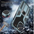 thumbnail image 3 of ZMLEVE Armor mobile phone case for Apple iphone13 pro invisible bracket fine hole anti-fall protective cover, 3 of 7
