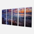 thumbnail image 2 of Cloudy Sky and Stormy Waves - Seashore Canvas Art Print, 2 of 3