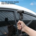 thumbnail image 3 of Emergency Car Escape Tool - Window Breaker & Seatbelt Cutter Combo, Life-Saving Safety Hammer for Vehicle Rescue, Black, 3 of 7