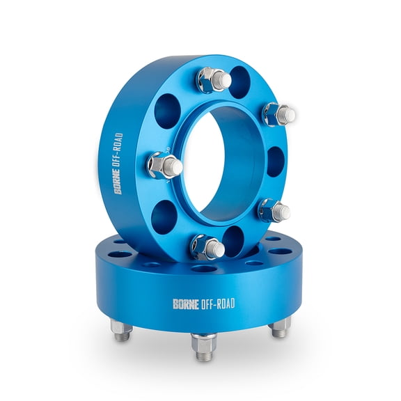 Borne Off-Road Wheel Spacers  5x150  110.1 Center Bore  M14x1.5  50mm  Black