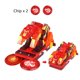 thumbnail image 1 of Figuras de acción de juego de deformación de velocidad de ráfaga, oblea de captura, transformación giratoria 360, coches salvajes, juguetes para niños Fivean unisex, 1 of 2