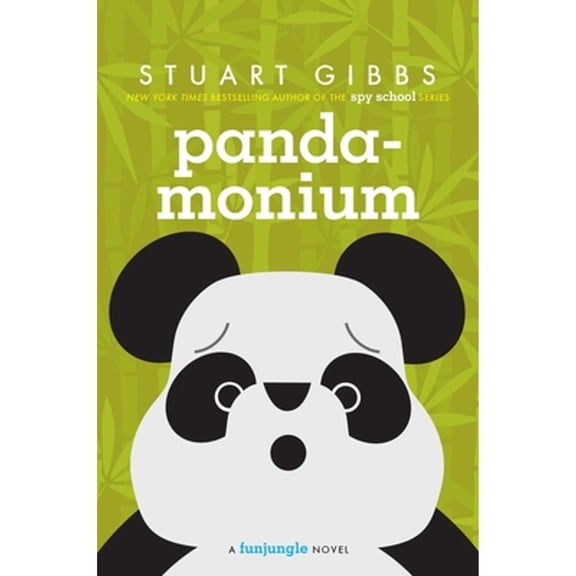 Pre-Owned Panda-Monium (Hardcover) by Stuart Gibbs