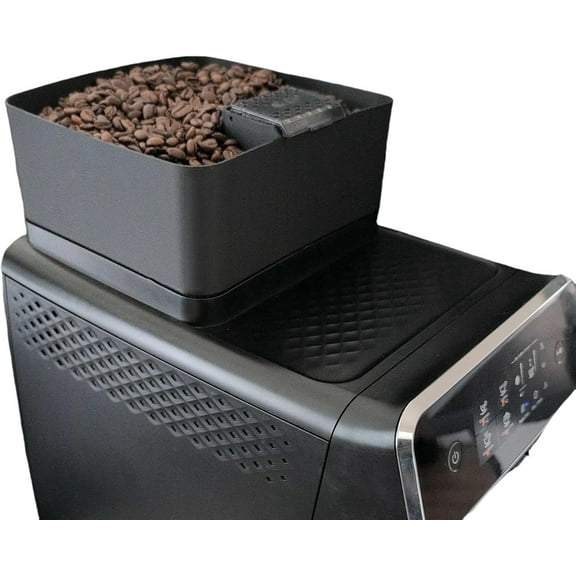 Coffee Bean Hopper Extension for Philips LatteGo,750g Capacity Boost for 2200/2300/3300 Series,Snap-On Design, No Tools Needed (1000g)
