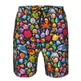 thumbnail image 4 of Naloa Underwater Diving Animals Men's Beach Shorts, Surfing shorts, Swim trunks, Quick Dry Swim Trunks for Surfing Beach Fun - 3X-Large, 4 of 9