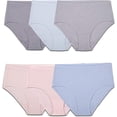 thumbnail image 1 of Ropa interior Fruit of the Loom Beyondsoft para mujer tiro bajo paquete de 6, 1 of 4