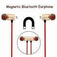 thumbnail image 5 of Afflux Universal Bluetooth 4.0 Wireless Stereo Headset Sports Earphones In-Ear Earbuds Magnet Attraction Headphones with Microphone for Cellphone Tablet iPhone 7 8 X XS Samsung Galaxy S8 S9 Note 8 9, 5 of 8