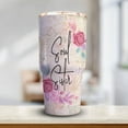 thumbnail image 2 of Best Friends New Tumbler, Soul Sister Tumbler, Adorable Friendship Present Idea for Women and Girls, 30oz Tumbler with Lid for Friends, Roommate, BFF in Birthday, Anniversary, 2 of 6
