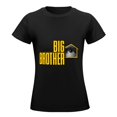 thumbnail image 5 of Biggest Brother Women’s Short Sleeve Cotton T-Shirt HD Graphic Printed Tee Casual Crew Neck Top XL, 5 of 7