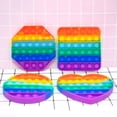 thumbnail image 4 of Juego de luces de juguete Foxmind Push Pop It ti Fidget/Unicorn square coleccionables Popits, 4 of 4