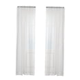 thumbnail image 4 of Gouttes de Pluie 1Pcs Rideaux Transparents Polyester Intimité Salle de Bain Blanc, 4 of 8