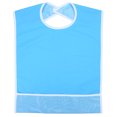 thumbnail image 6 of LYUMO Waterproof Adult Elder Mealtime Bib Clothes Clothing Protector Dining Aid, Clothes Protector, Elder Bib, 6 of 8