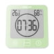 thumbnail image 4 of Reloj de baño de moda para interiores, medidor de temperatura y humedad para el baño del hogar, reloj despertador para el hogar, 4 of 4