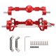 thumbnail image 1 of Eje delantero trasero de metal Aleación de aluminio Alta resistencia Preciso Estable Durable Eje de puente delantero trasero para MN MN98 D90 1/12 Rojo, 1 of 8