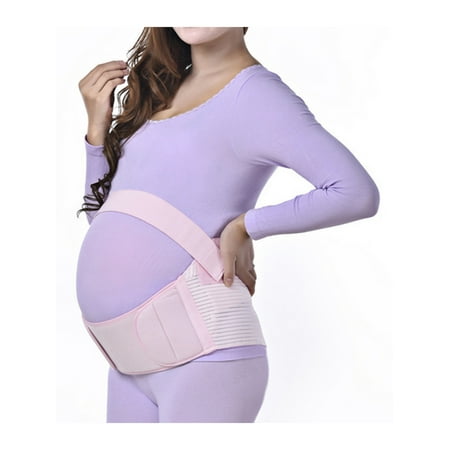 

Pink S Size Pregnancy Maternity Belly Support Band Abdominal Back Brace Band