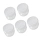 thumbnail image 2 of White Plastic Storage Boxes with Lid for Bathroom Use Clear and Design South Korea 5pcs, 2 of 3