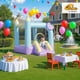 thumbnail image 2 of Castillo Inflable Qaba con Tobogán 249x165x201 cm, 2 of 9