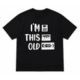 thumbnail image 3 of Women's Retro Cassette Tape Graphic T-Shirt, Vintage Music Print, Loose Fit Casual Short Sleeve Tee, 3 of 7