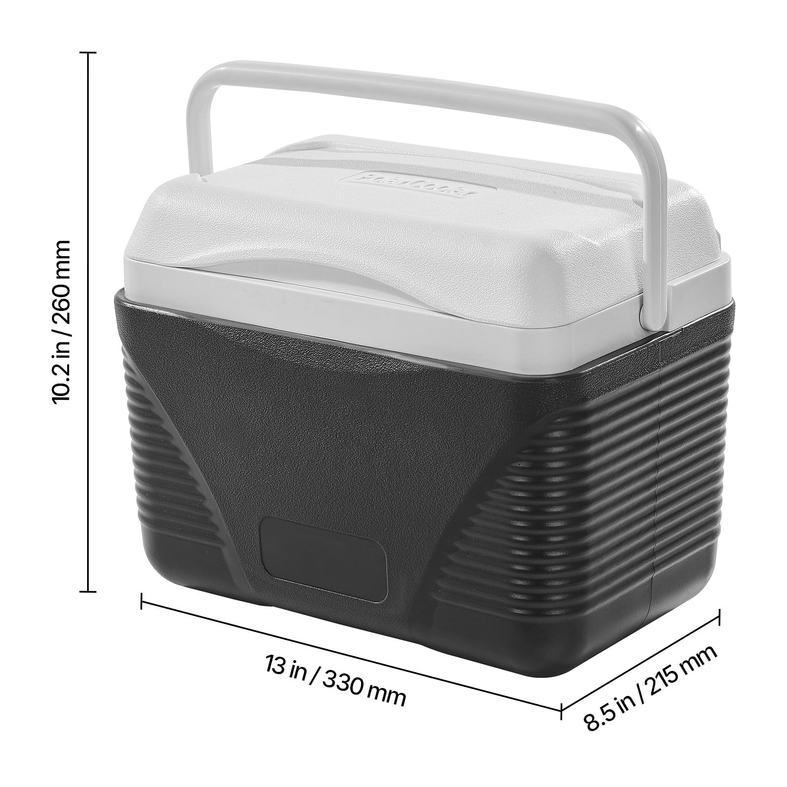 KFFKFF 8.5 QT Ultra-Light Hard-Sided Ice Chest Cooler Hard Chest Cooler Portable Cooler, Fits 12 Cans