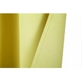 thumbnail image 2 of Gorgeous Home Linen Thermal Grommet Yellow Window Panels 28" Wide Curtain Unlined Blackout 36" Long 2pc, 2 of 5