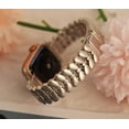 thumbnail image 4 of ANTHOUSE  42/44/45mm Gold Cool Chain Women Metal Smartwatch Band Compatible for Apple Watch Series 7/6/5/se/4/3/2/1 Man Adjustable Bracelet for Iwatch 7/6/5 Gifts for Her/Him, 4 of 14
