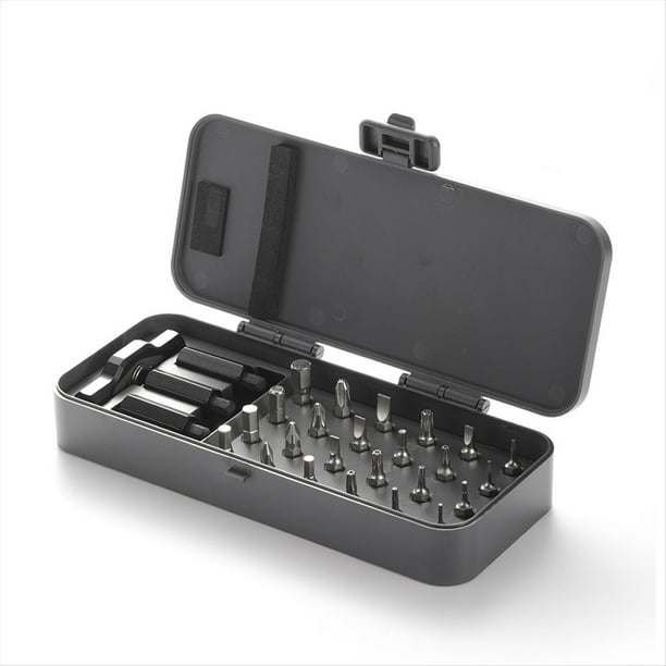 Destornillador de Trinquete, Juego de Puntas de Precisión 24 en 1, Destornillador de Trinquete Magnético con Desmontable para Electrónica, Bricolaje