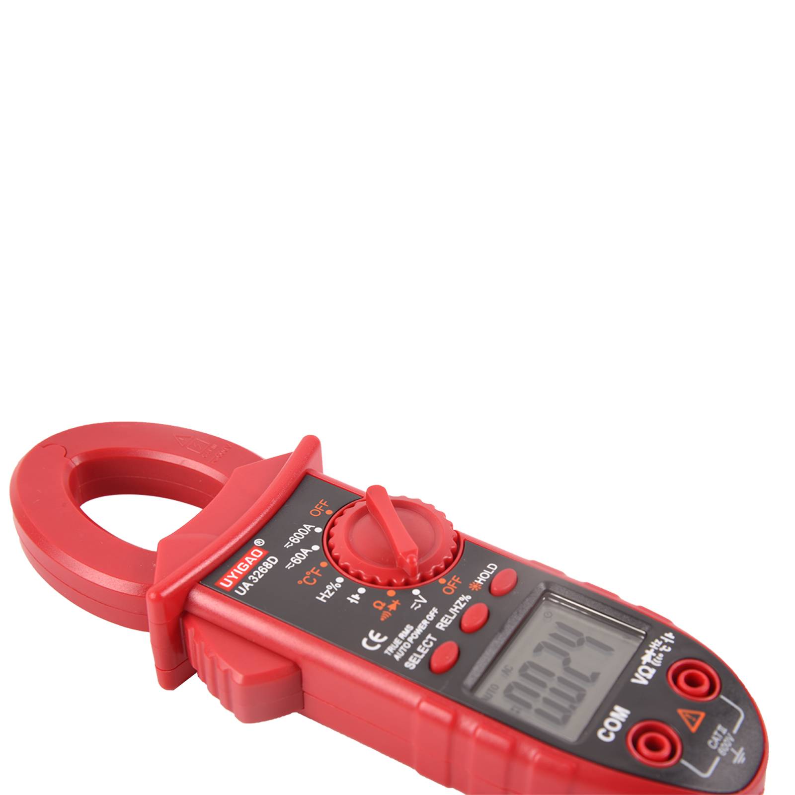 DAWOT Digital Clamp Meter TRMS 6000 Counts, Clamp Multimeter AC/DC Voltage Clamp Meter 600A AC/DC Current Meter Auto-ranging Measures Resistance, Capacitance, Temperature, Diodes, Continuity