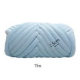 thumbnail image 2 of fastboy Chunky Yarn Knitting Arm Knit Soft Yarn 250G for DIY Rug Making Sweaters Light Blue, 2 of 9