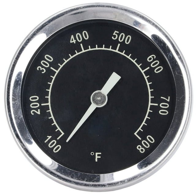 Stainless Steel Dial Thermometer 100‑800℉ Barbecue Oven Thermometer Pointer Type Thermometer