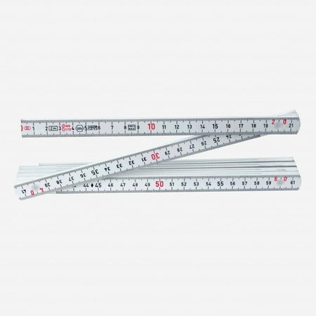 Folding Ruler - Wiha 61602 MaxiFlex 2 Meter Metric Folding Ruler, Outside Reading