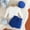Blue, variant on ZZwxWA Toddler Girl Skirt Set 3Pcs Outfits Puff Sleeve Knit Tops Flared Mini Skirts with Bowknot Kids Cute Clothes