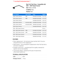 thumbnail image 2 of Rear Fuel Tank Strap - Compatible with 2001 - 2004 Toyota Tacoma 2002 2003, 2 of 2