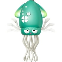 Jayzee Dancing Baby Octopus , Electric Crawling Octopus Tummy Time Toy, Rechargeable Magic Dancing Music Squid Baby Toys for  Kids