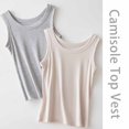 thumbnail image 4 of Womens Tank Top for Women Ribbed Sleeveless Racerback U Neck Sapghetti Strap Cropped Tops Camisole Knit  Y2k Tops, 4 of 7